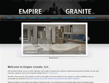 Tablet Screenshot of empiregranitellc.com